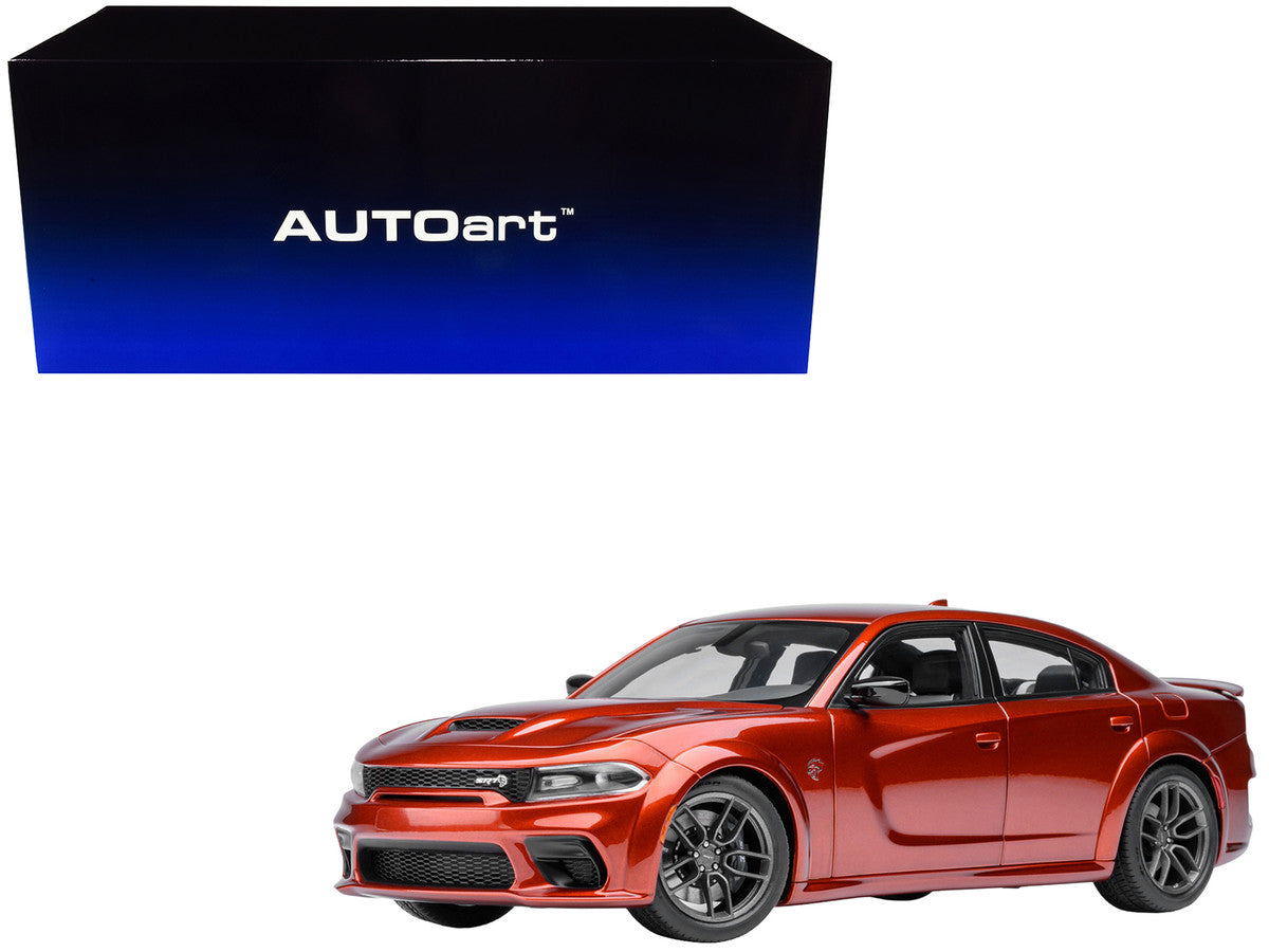 Dodge Charger SRT Hellcat Redeye Sinamon Stick Metallic 1/18 Model Car by Autoart by Autoart