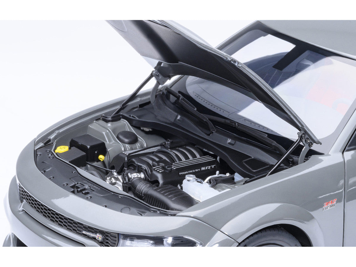 Dodge Charger Scat Pack Widebody Destroyer Gray 1/18 Model Car by Autoart by Autoart