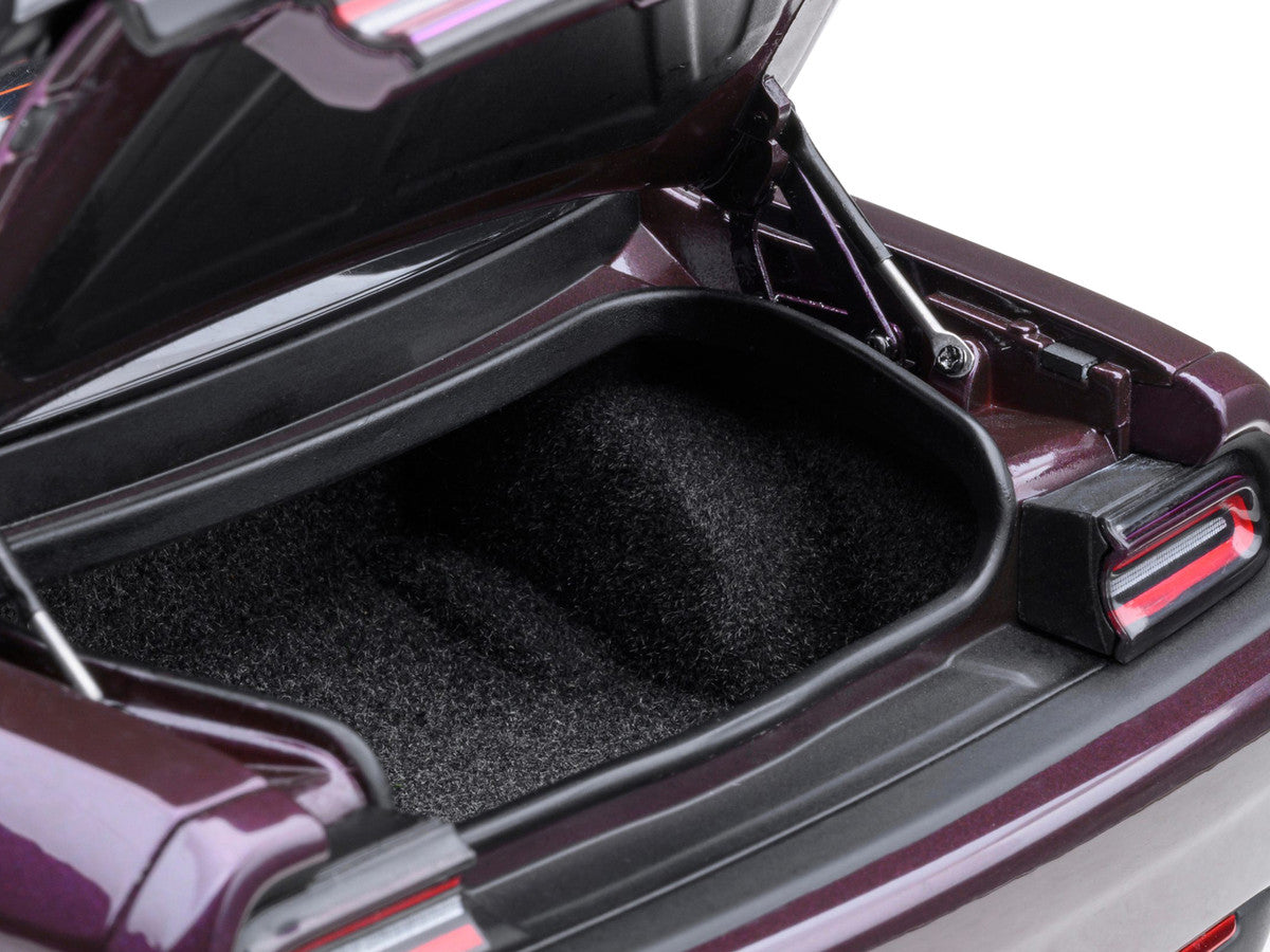 2022 Dodge Challenger R/T Scat Pack Widebody Hellraisin Purple Metallic 1/18 Model Car by Autoart by Autoart