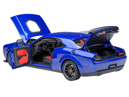 2022 Dodge Challenger R/T Scat Pack Widebody Indigo Blue 1/18 Model Car by Autoart by Autoart