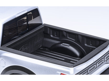 2019 Ford F-150 Raptor Pickup Truck Ingot Silver 1/18 Model Car by Autoart by Autoart