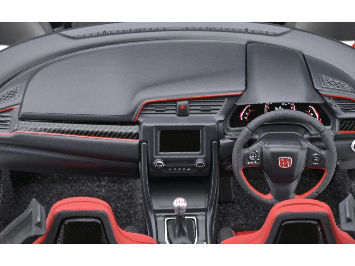 2021 Honda Civic Type R (FK8) RHD (Right Hand Drive) Crystal Black Pearl 1/18 Model Car by Autoart by Autoart