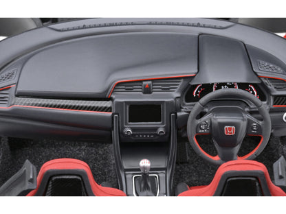 2021 Honda Civic Type R (FK8) RHD (Right Hand Drive) Crystal Black Pearl 1/18 Model Car by Autoart by Autoart