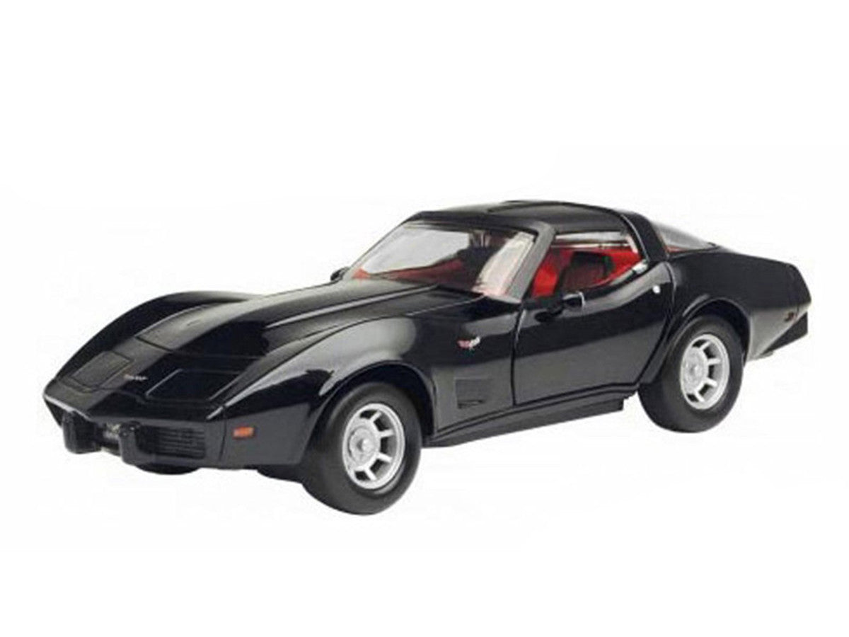 1979 Chevrolet Corvette Black 1/24 Diecast Car Model by Motormax by Motormax