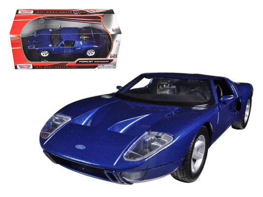 Ford GT Blue 1/24 Diecast Car Model by Motormax by Motormax