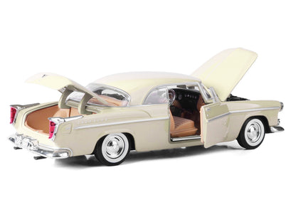 1955 Chrysler C300 Cream "Timeless Legends" Series 1/24 Diecast Model Car by Motormax by Motormax