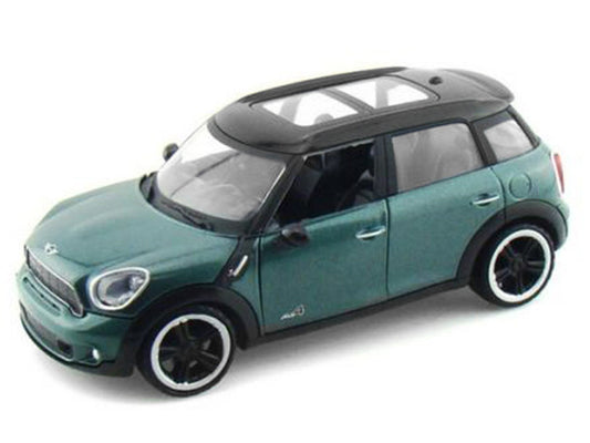 Mini Cooper S Countryman Oxford Green 1/24 Diecast Car Model by Motormax by Motormax