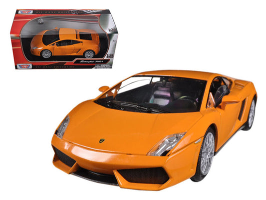 Lamborghini Gallardo LP-560-4 Orange 1/24 Diecast Model Car by Motormax by Motormax