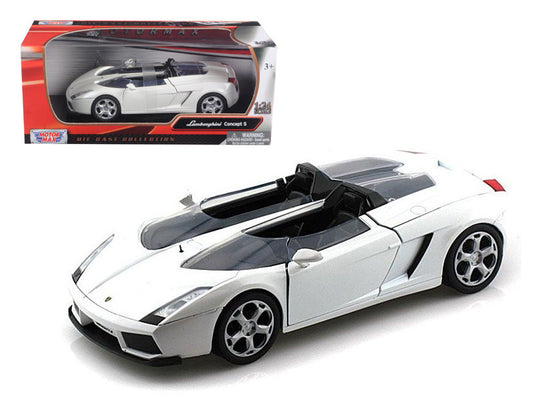 Lamborghini Concept S White 1/24 Diecast Car Model by Motormax by Motormax