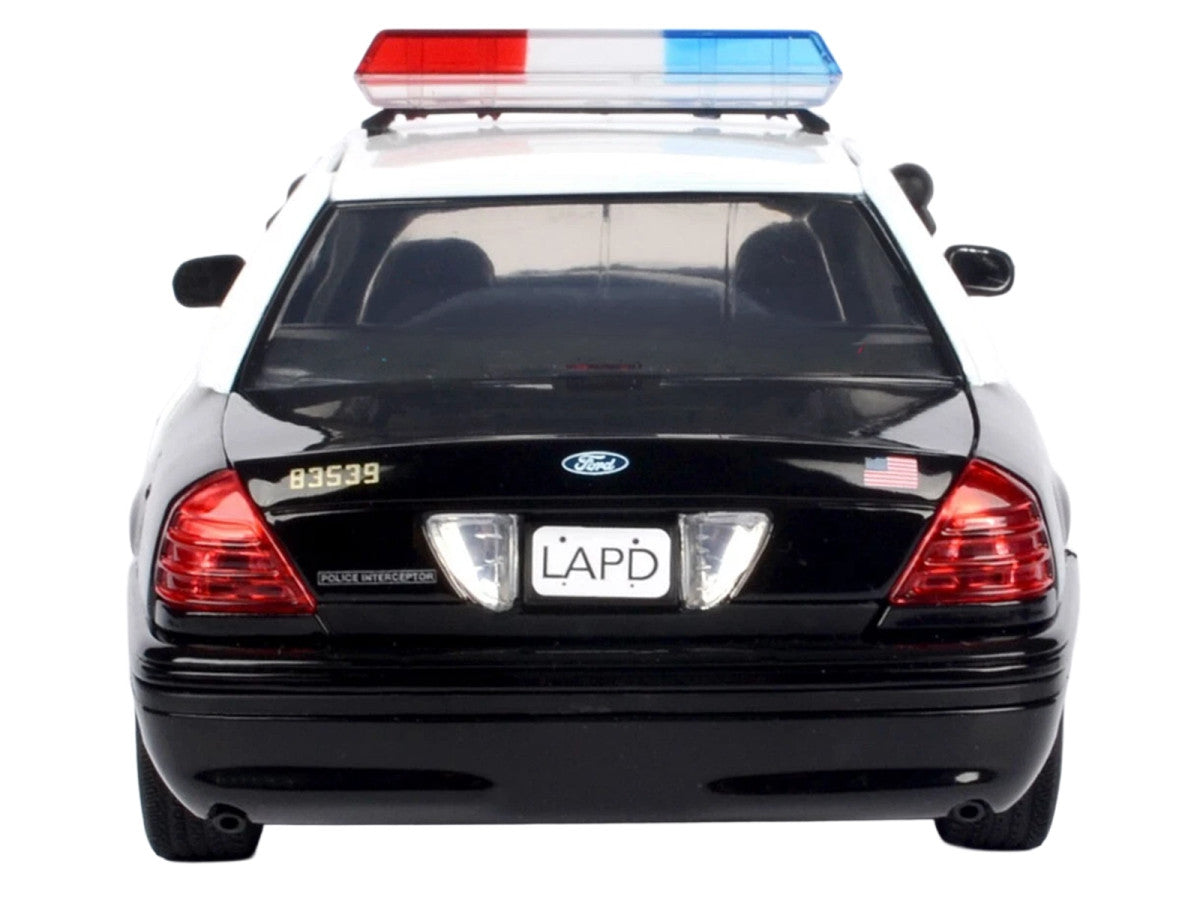2001 Ford Crown Victoria Los Angeles Police Department LAPD Car 1/18 Diecast Car Model by Motormax by Motormax