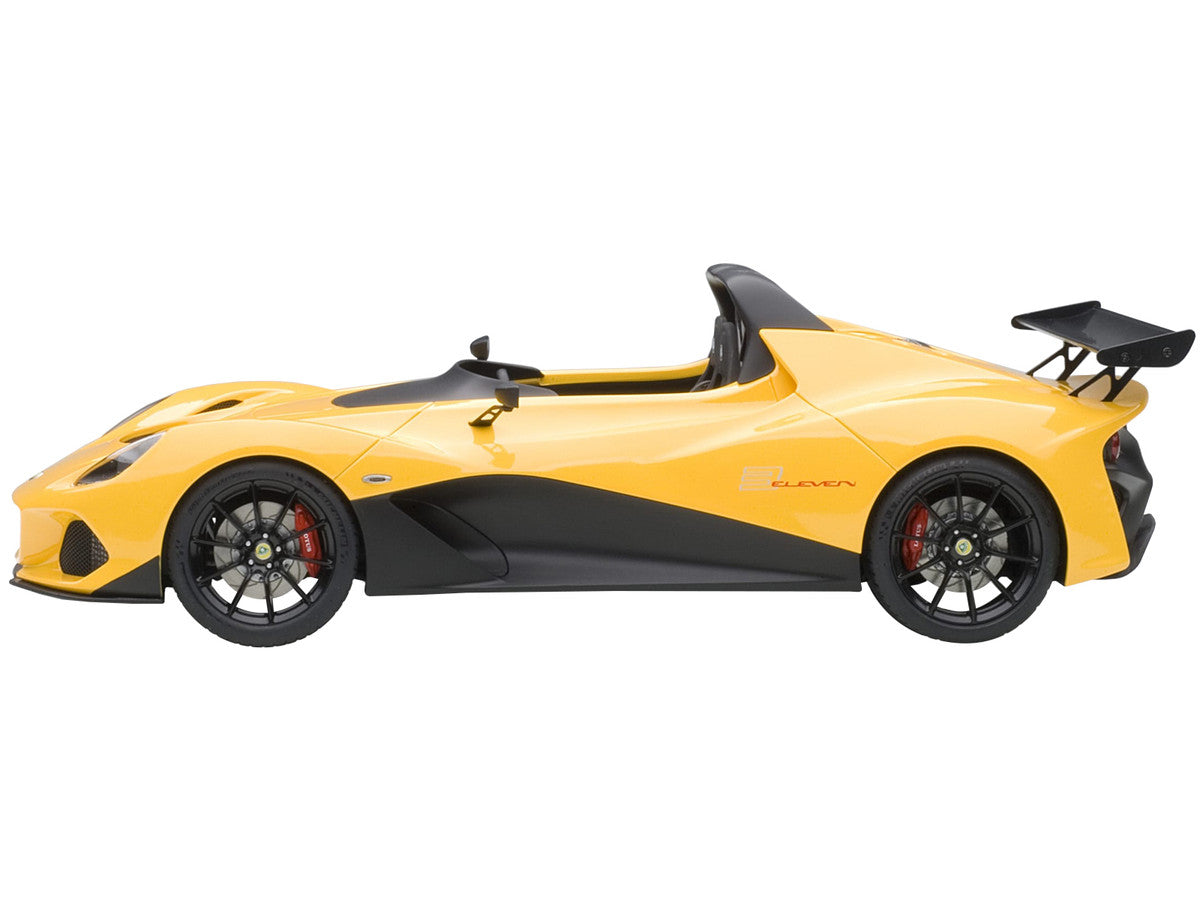 Lotus 3-Eleven Yellow 1/18 Model Car by Autoart by Autoart