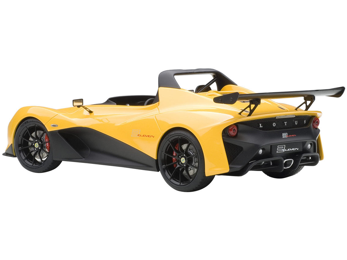 Lotus 3-Eleven Yellow 1/18 Model Car by Autoart by Autoart