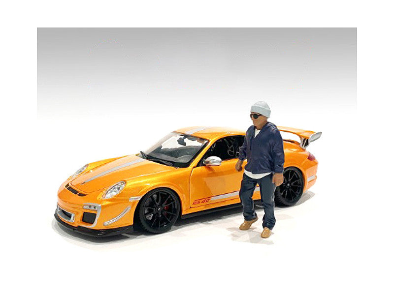 "Car Meet 1" Figurine IV for 1/18 Scale Models by American Diorama by American Diorama