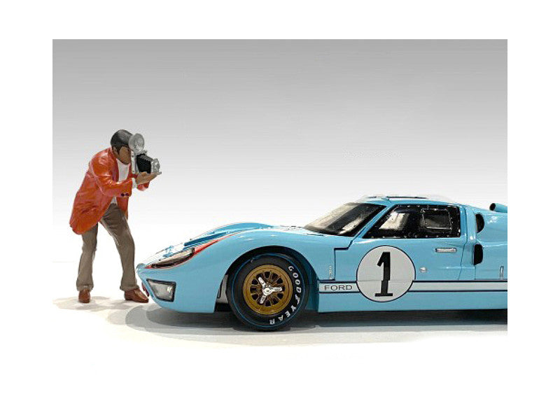 "Race Day 1" Figurine III for 1/18 Scale Models by American Diorama by American Diorama