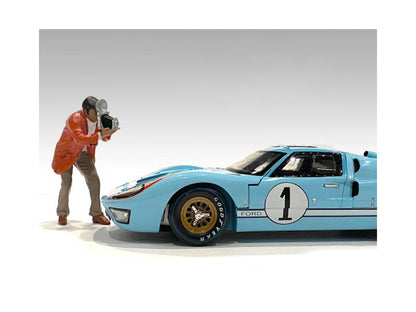 "Race Day 1" Figurine III for 1/18 Scale Models by American Diorama by American Diorama
