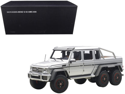 Mercedes G63 AMG 6X6 Silver 1/18 Model Car by Autoart by Autoart