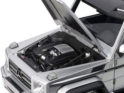 Mercedes Benz G500 4X4 2 Silver 1/18 Model Car by Autoart by Autoart