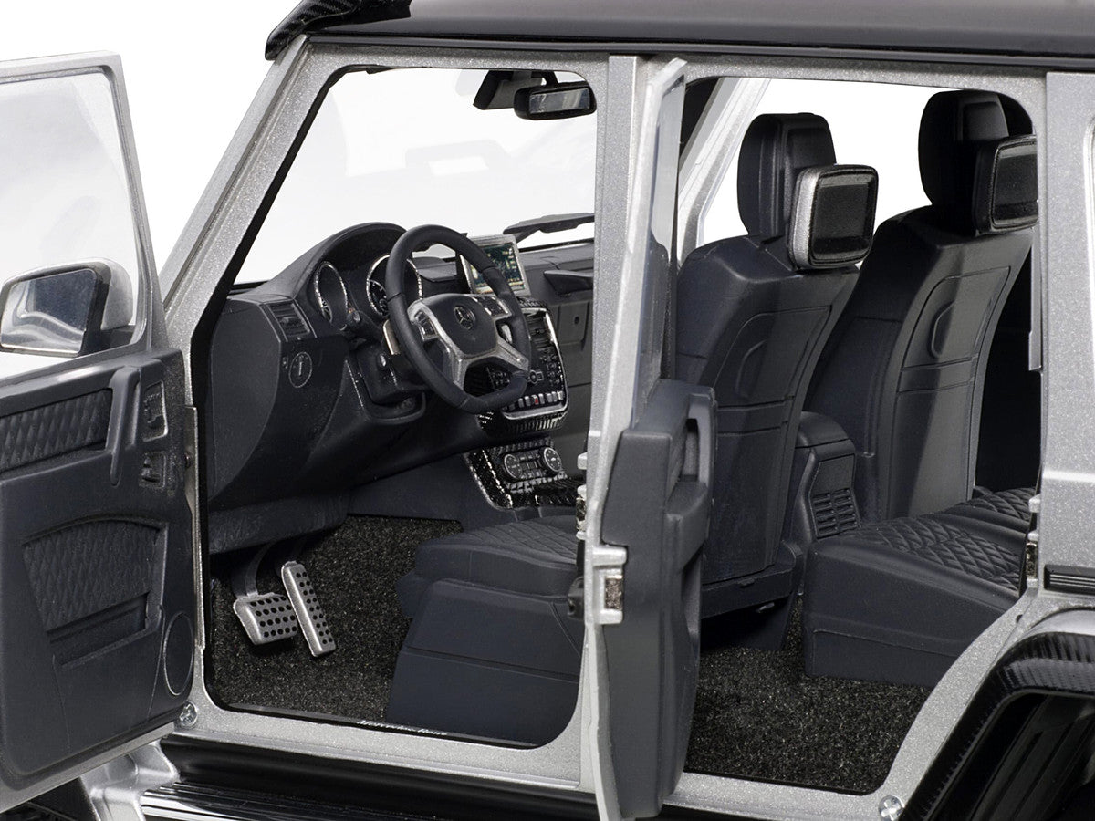 Mercedes Benz G500 4X4 2 Silver 1/18 Model Car by Autoart by Autoart