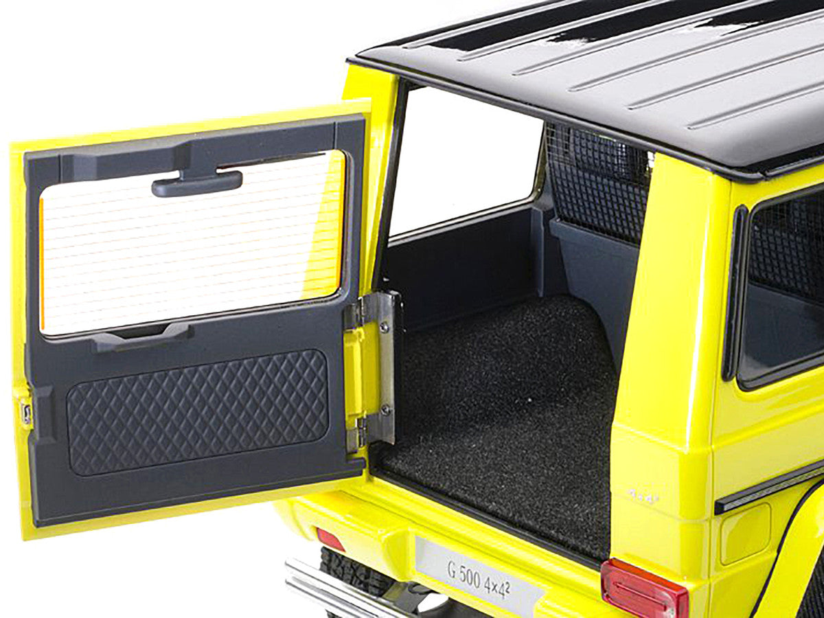 Mercedes Benz G500 4X4 2 Electric Beam/ Yellow 1/18 Model Car by Autoart by Autoart