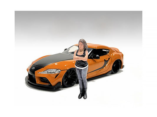 "Car Meet 3" Figure 2 for 1/18 Scale Models by American Diorama by American Diorama