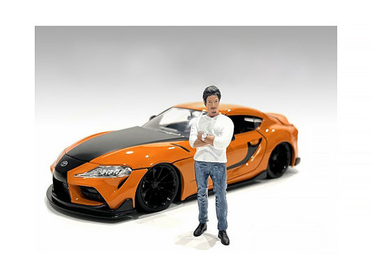 "Car Meet 3" Figure 8 for 1/18 Scale Models by American Diorama by American Diorama