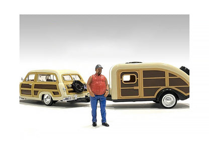 "Campers" Figure 1 for 1/18 Scale Models by American Diorama by American Diorama