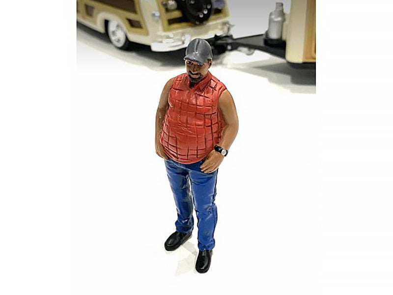 "Campers" Figure 1 for 1/18 Scale Models by American Diorama by American Diorama
