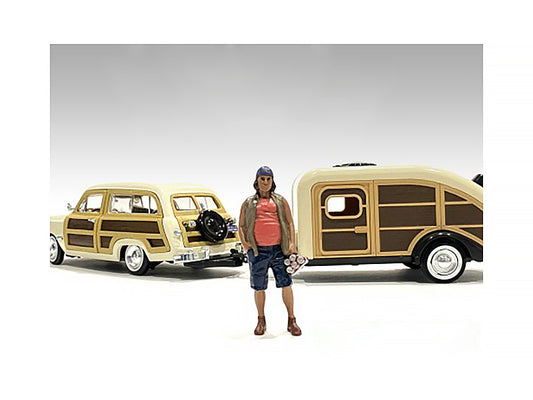 "Campers" Figure 2 for 1/18 Scale Models by American Diorama by American Diorama