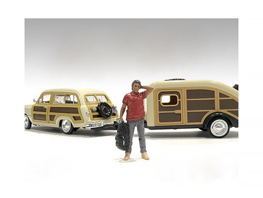 "Campers" Figure 4 for 1/18 Scale Models by American Diorama by American Diorama