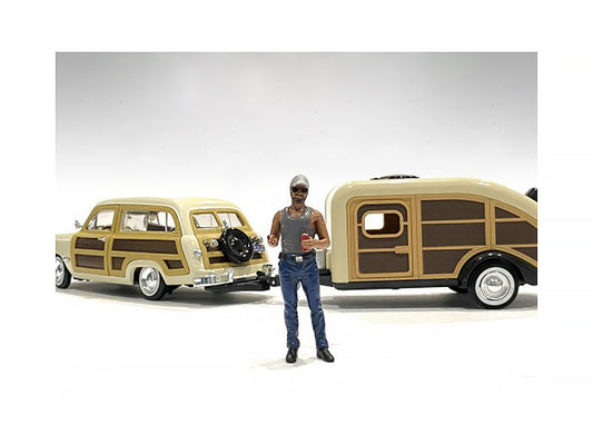 "Campers" Figure 5 for 1/18 Scale Models by American Diorama by American Diorama
