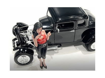 "Pin-Up Girls" Peggy Figure for 1/18 Scale Models by American Diorama by American Diorama
