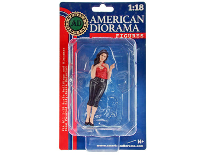 "Pin-Up Girls" Peggy Figure for 1/18 Scale Models by American Diorama by American Diorama