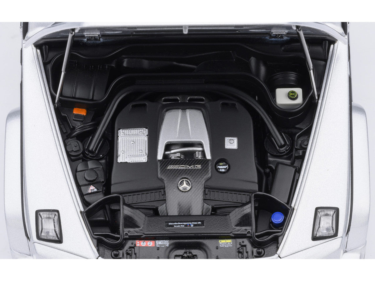 2019 Mercedes-Benz AMG G63 Iridium Silver Metallic 1/18 Model Car by Autoart by Autoart