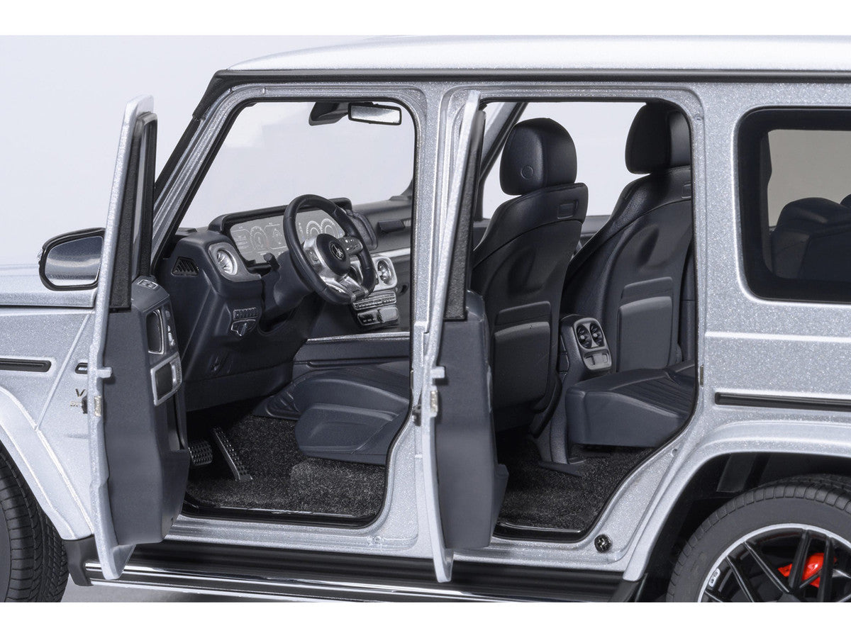 2019 Mercedes-Benz AMG G63 Iridium Silver Metallic 1/18 Model Car by Autoart by Autoart
