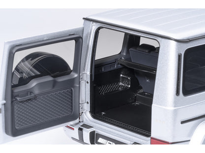 2019 Mercedes-Benz AMG G63 Iridium Silver Metallic 1/18 Model Car by Autoart by Autoart