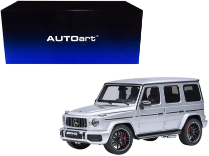 2019 Mercedes-Benz AMG G63 Iridium Silver Metallic 1/18 Model Car by Autoart by Autoart