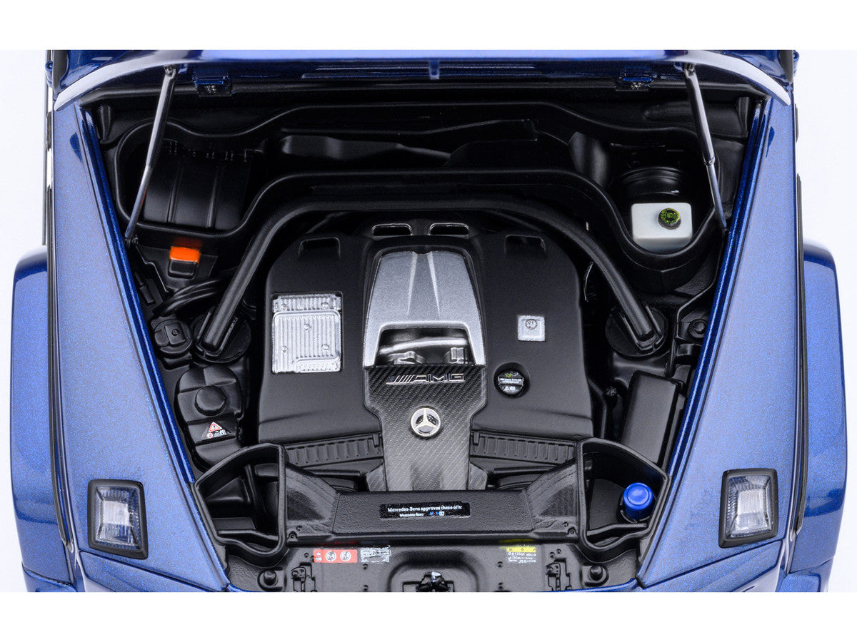 2019 Mercedes-Benz AMG G63 Brilliant Blue Metallic 1/18 Model Car by Autoart by Autoart