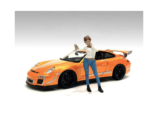 "Car Meet 1" Figurine I for 1/24 Scale Models by American Diorama by American Diorama