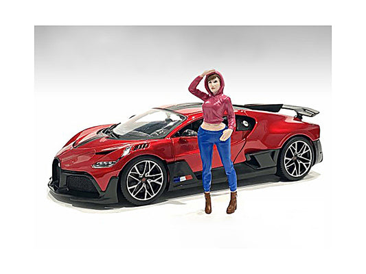 "Girls Night Out" Jessie Figurine for 1/24 Scale Models by American Diorama by American Diorama