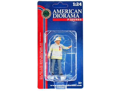 "Firefighters" Fire Captain Figure for 1/24 Scale Models by American Diorama by American Diorama