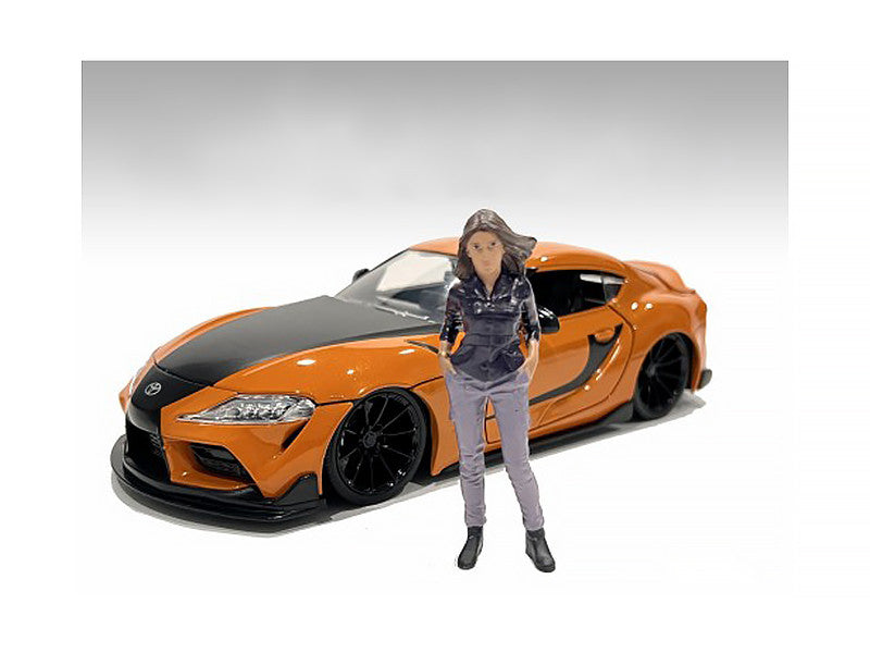 "Car Meet 3" Figurine 5 for 1/24 Scale Models by American Diorama by American Diorama