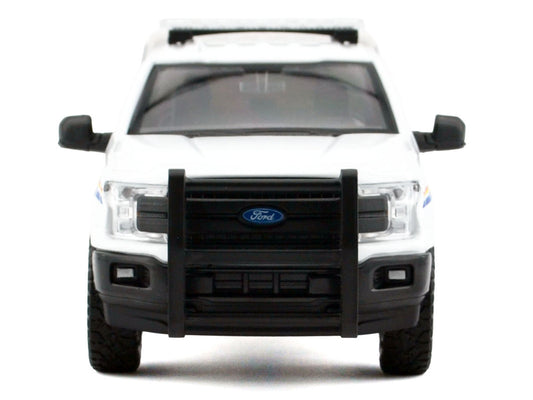 2019 Ford F-150 Lariat Crew Cab Pickup Truck with Camper Box "Royal Canadian Mounted Police" White "Law Enforcement and Public Service" Series 1/24-1/27 Diecast Model Car by Motormax by Motormax