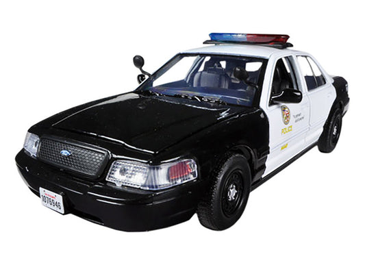 2010 Ford Crown Victoria LAPD Los Angeles Police Department Car 1/24 Diecast Car Model by Motormax by Motormax