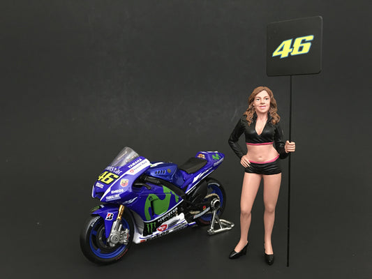 Paddock Girl Figure For 1:24 Scale Models by American Diorama by American Diorama