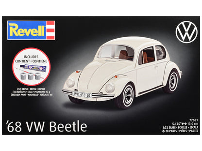 Level 3 Model Kit 1968 Volkswagen Beetle All-Included Kit 1/32 Scale Model by Revell by Revell