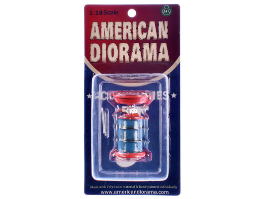 Portable Waste Oil Drain Tank for 1/18 Scale Models by American Diorama by American Diorama