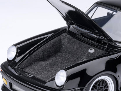 Porsche 911 (930) Turbo "Blackbird" Black "Wangan Midnight - Comic #1 Version" Manga 1/18 Model Car by Autoart by Autoart