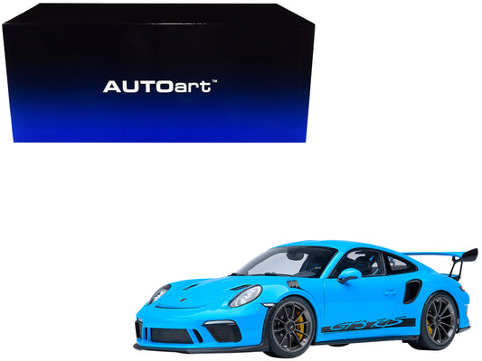 Porsche 911 (991.2) GT3 RS Riviera Blue 1/18 Model Car by Autoart by Autoart