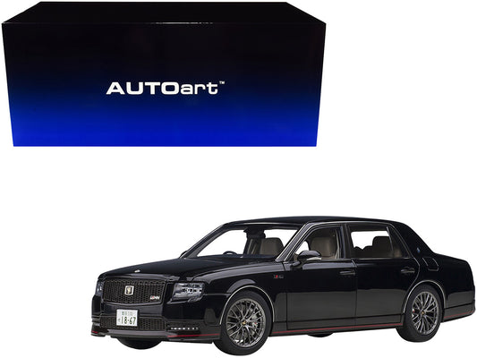 Toyota Century GRMN RHD (Right Hand Drive) Black 1/18 Model Car by Autoart by Autoart
