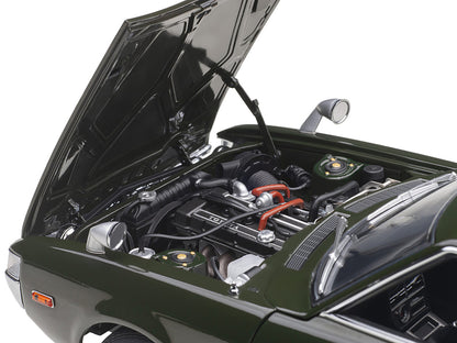 1973 Toyota Celica Liftback 2000GT (RA25) RHD (Right Hand Drive) Moss Green 1/18 Model Car by Autoart by Autoart